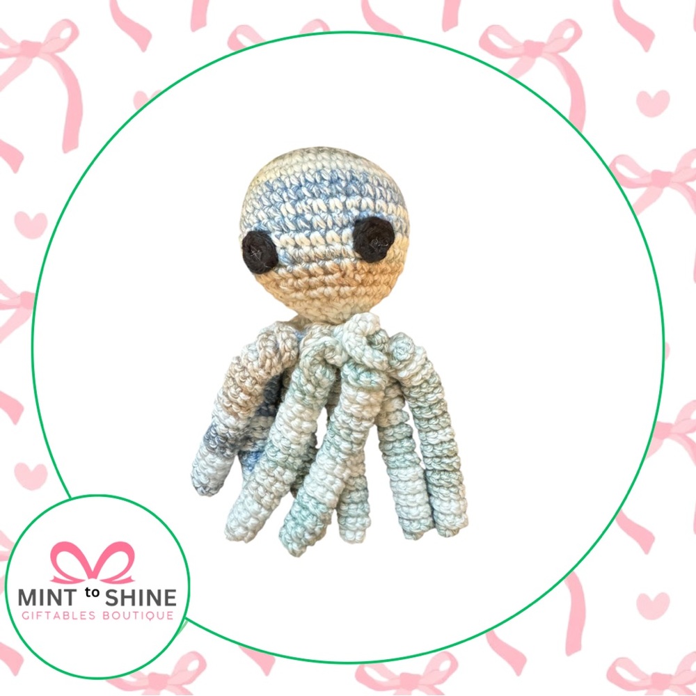 Crocheted Calming Octopus Fidget Toy